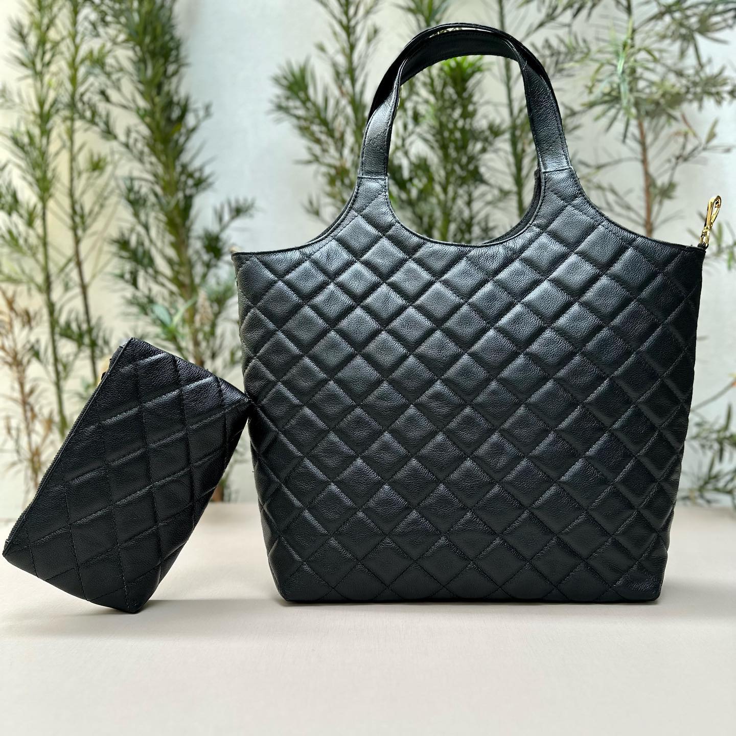 Glacier White Handbag LV