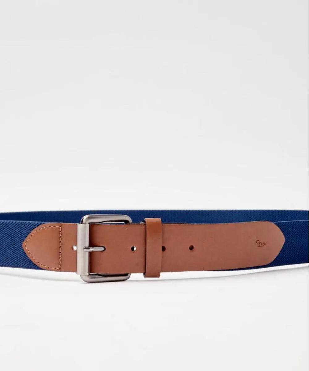Stretch-Gürtel Comfort – Marineblau