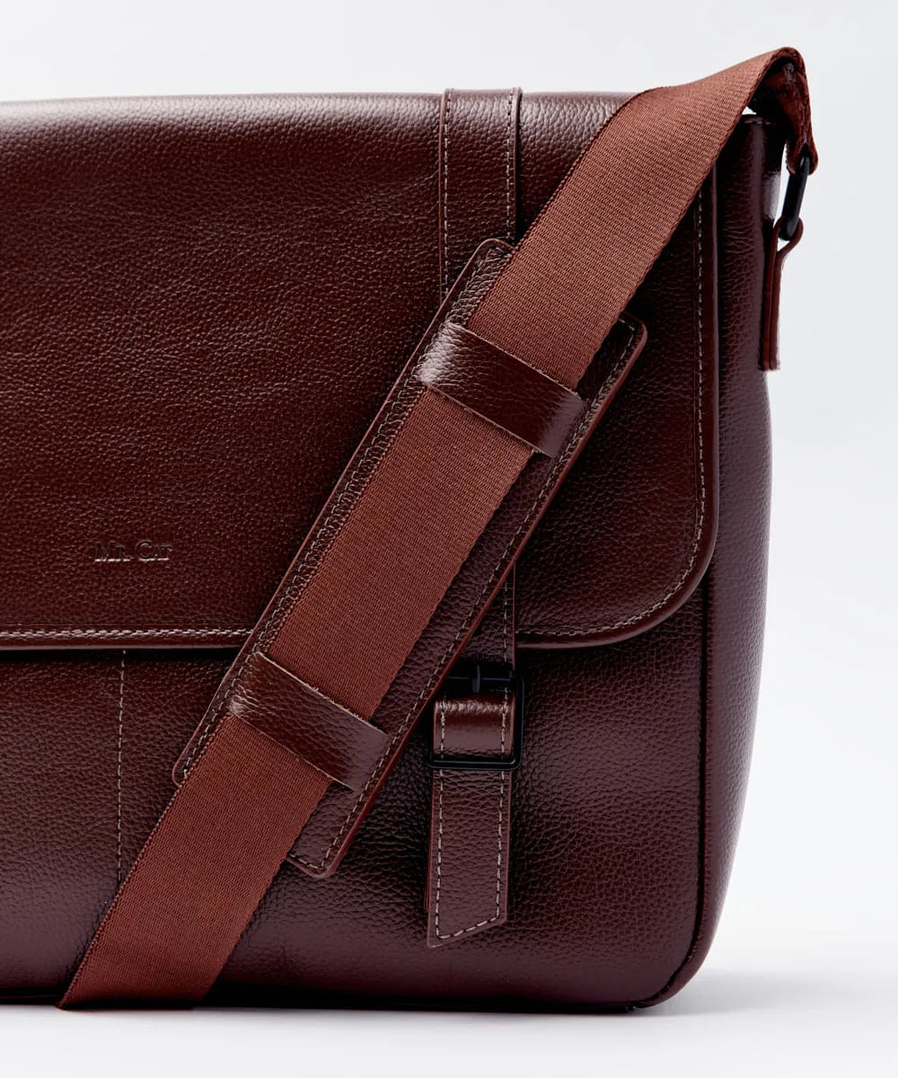 Ledermappe Floater – Kaffee