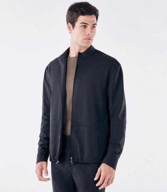 Leichte Tailor Air Super 120s Jacke – Grau