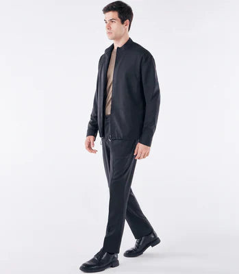 Leichte Tailor Air Super 120s Jacke – Grau