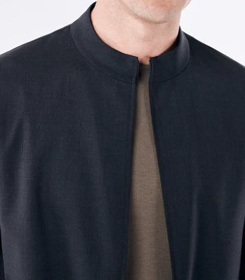 Leichte Tailor Air Super 120s Jacke – Grau