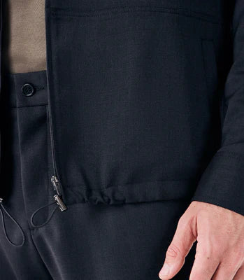 Leichte Tailor Air Super 120s Jacke – Grau