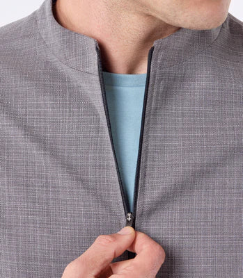 Elegante Herrenjacke Portinhola ungefüttert – Grau