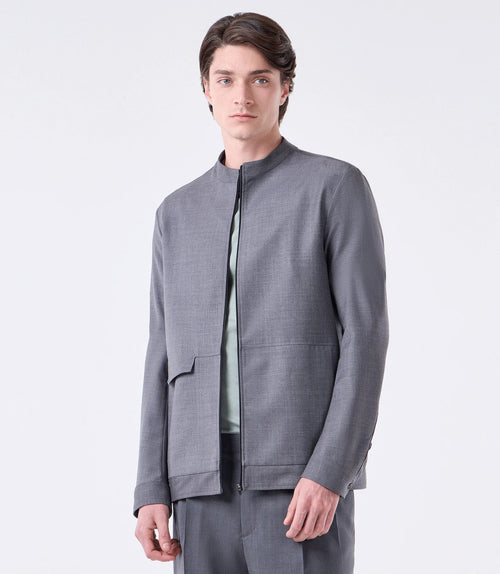 Elegante Herrenjacke Portinhola – Grau