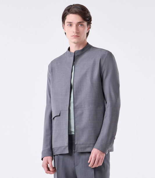 Elegante Herrenjacke Portinhola – Grau