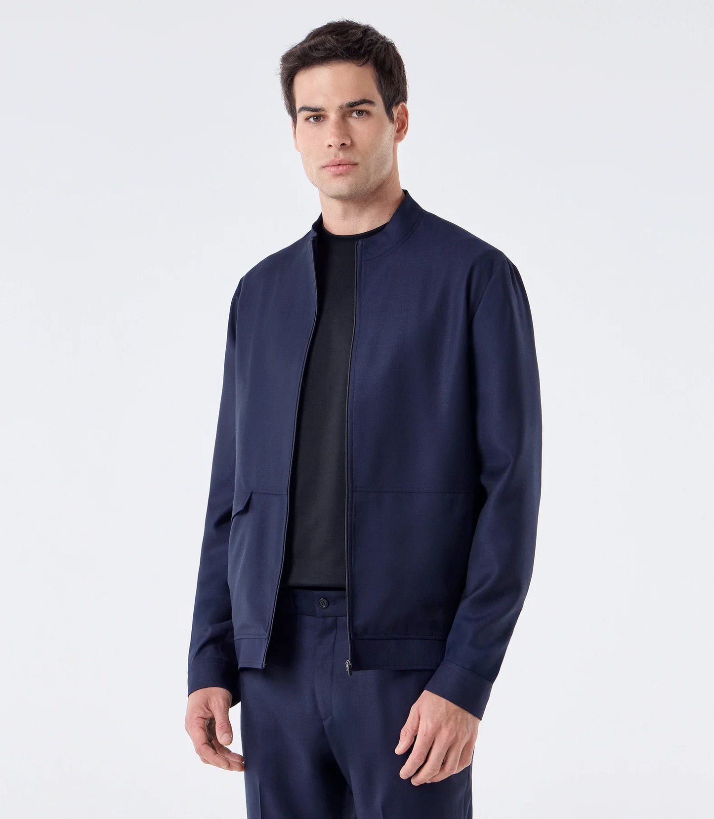 Elegante Herrenjacke Portinhola – Blau