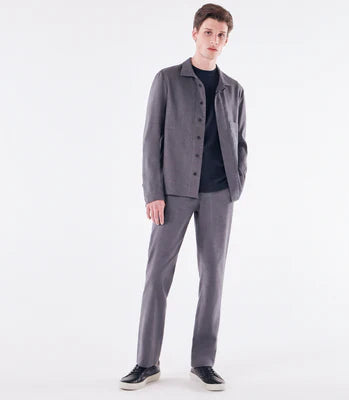 Leinenjacke – Grau