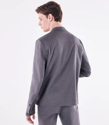 Leinenjacke – Grau