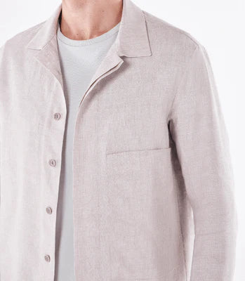 Leinenjacke – Beige