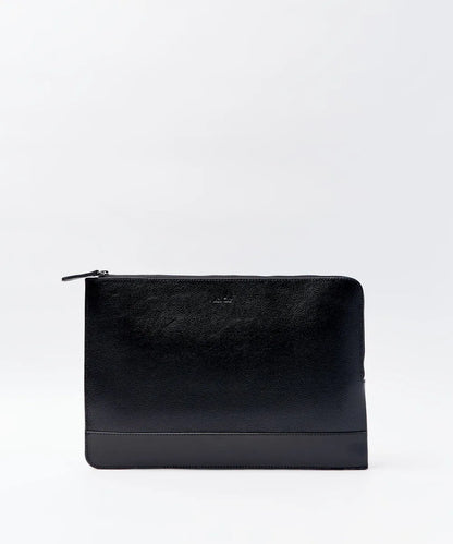 Ledermappe Floater – Schwarz