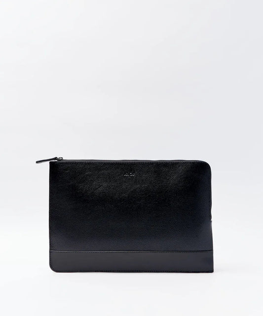 Ledermappe Floater – Schwarz