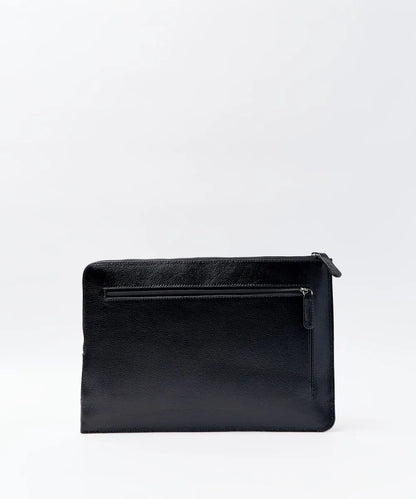 Ledermappe Floater – Schwarz