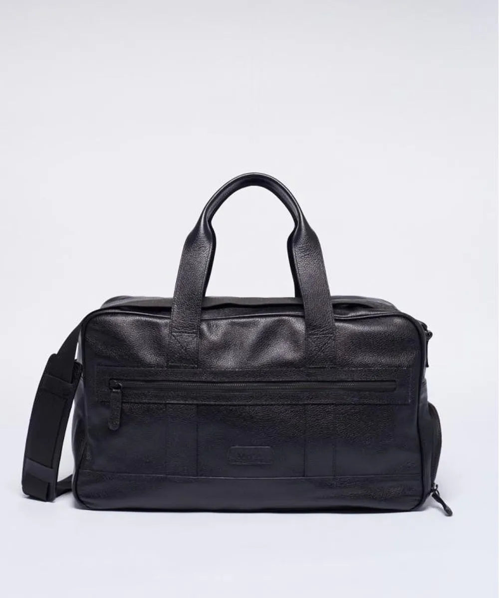 Ledertasche Deluxe – Schwarz