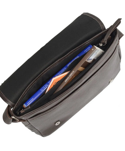 Ledermappe Carteirão Basic – Kaffee