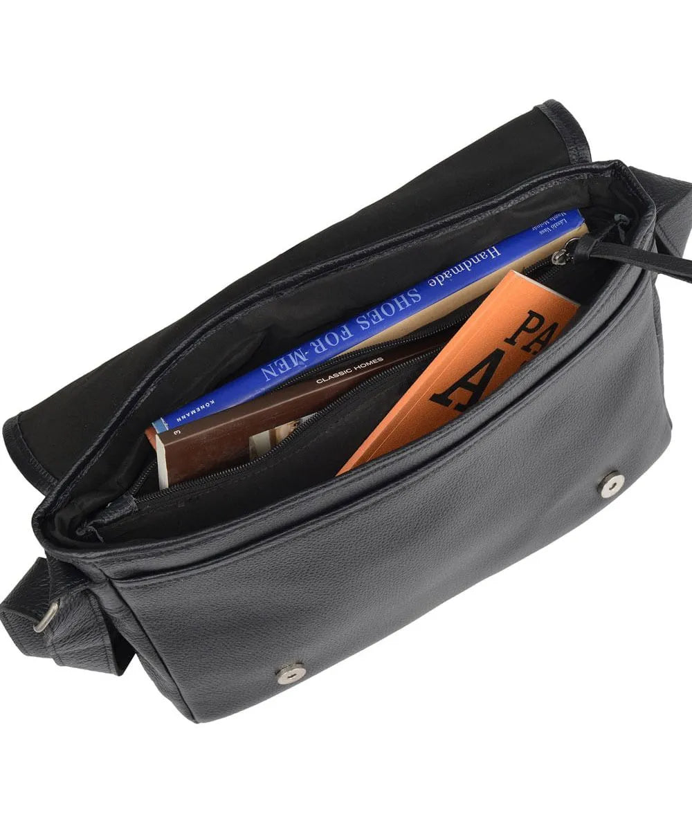 PASTA CARTEIRAO BÁSICA EM COURO - PRETO